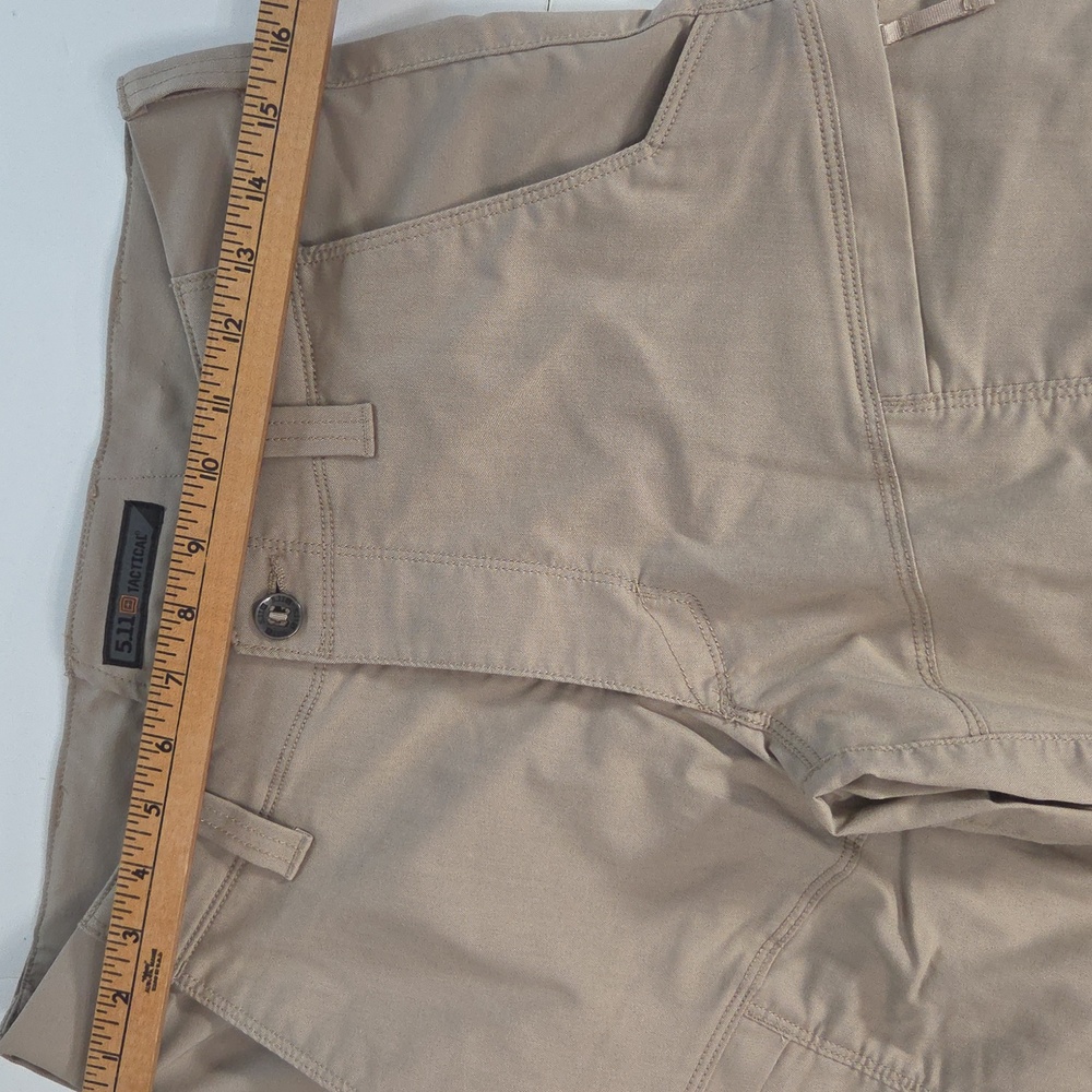 5.11 Tactical Men's Reg Fit Stretch Apex Khaki Cargo Pants 32x30 #74434 - Picture 5 of 16